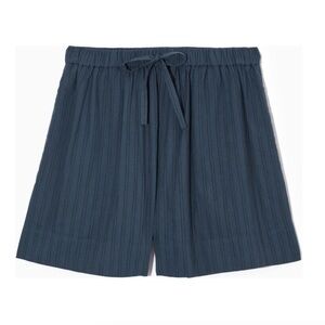 COS Striped Poplin Pajama Shorts